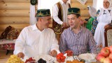 Дмитрий Медведев на Сабантуе в Казани